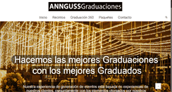 Desktop Screenshot of graduaciones.annguss.com