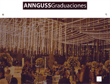 Tablet Screenshot of graduaciones.annguss.com